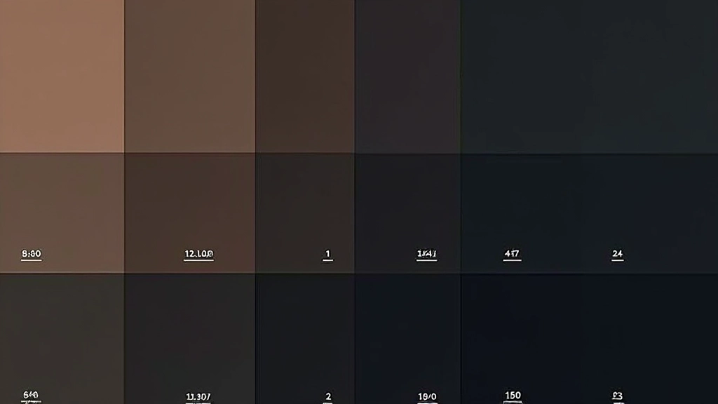 Palette di colori WCAG compliant per tema scuro