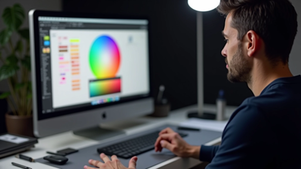 Interfaccia di design con due pannelli affiancati mostrando la stessa pagina web in tema chiaro e scuro con palette di colori visibile